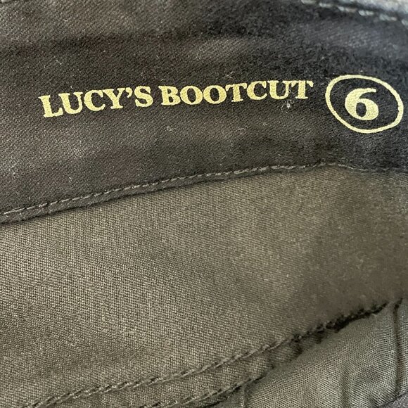 NEW Liverpool Lucy Bootcut Black Stretch Jeans w/ Sequin Detail Sz. 6 - Picture 3 of 3